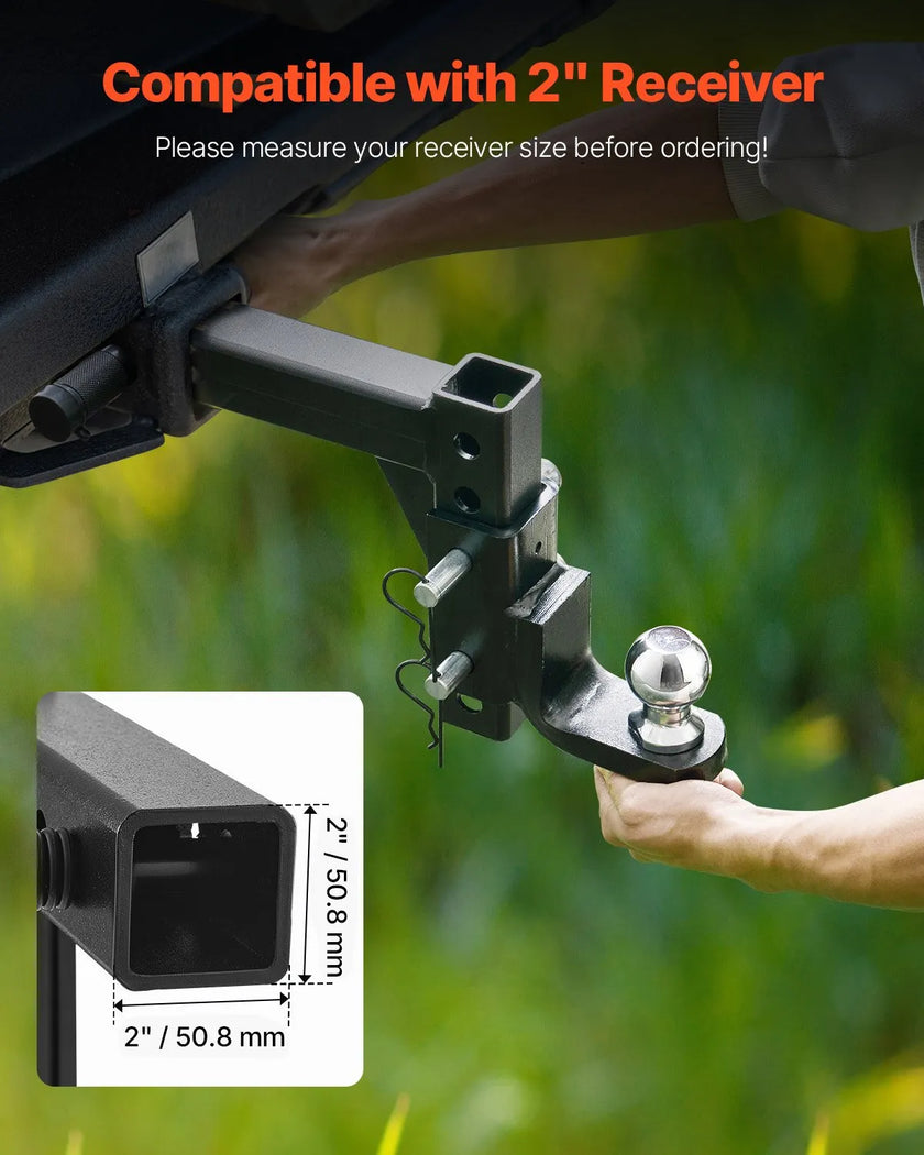 VEVOR Adjustable Trailer Hitch 2