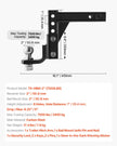 VEVOR Adjustable Trailer Hitch 2