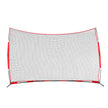 VEVOR Barricade Backstop Net, 16x10 ft Ball Sports Barrier Netting, Portable Practice Equipment with Carry Bag, Protection Screen for Baseball Softball Lacrosse Soccer Hockey Training, for Backyard