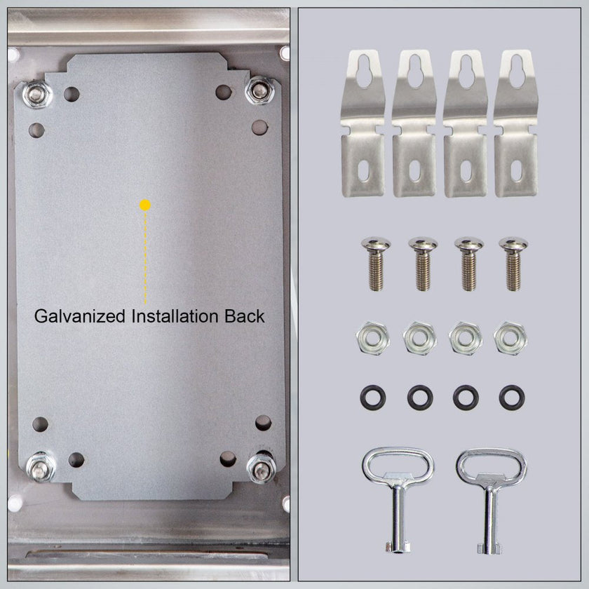 VEVOR Steel Electrical Box 16