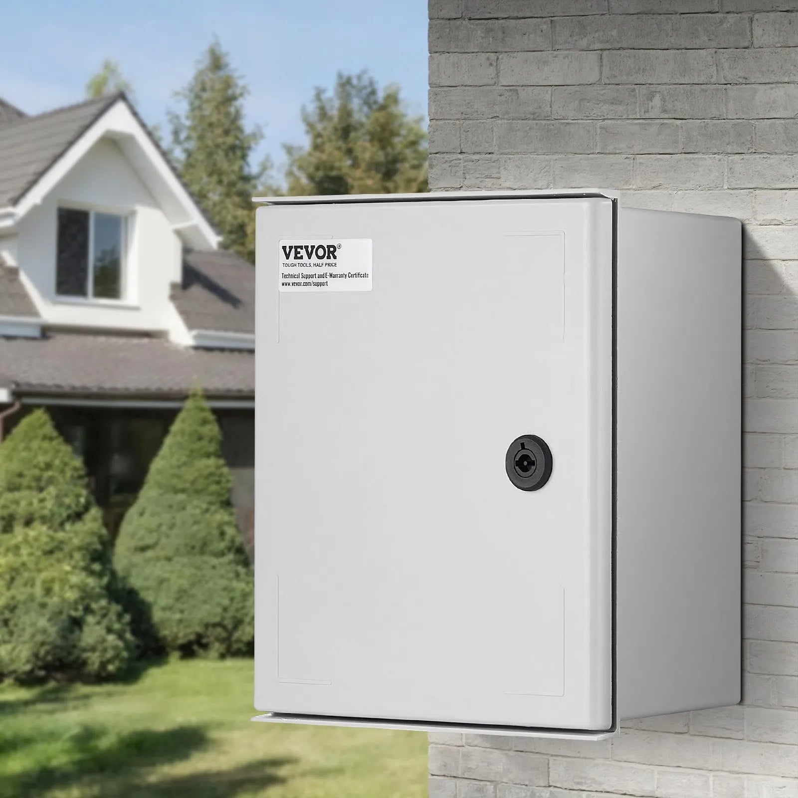 VEVOR Fiberglass Enclosure 11.8 x 9.8 x 5.5