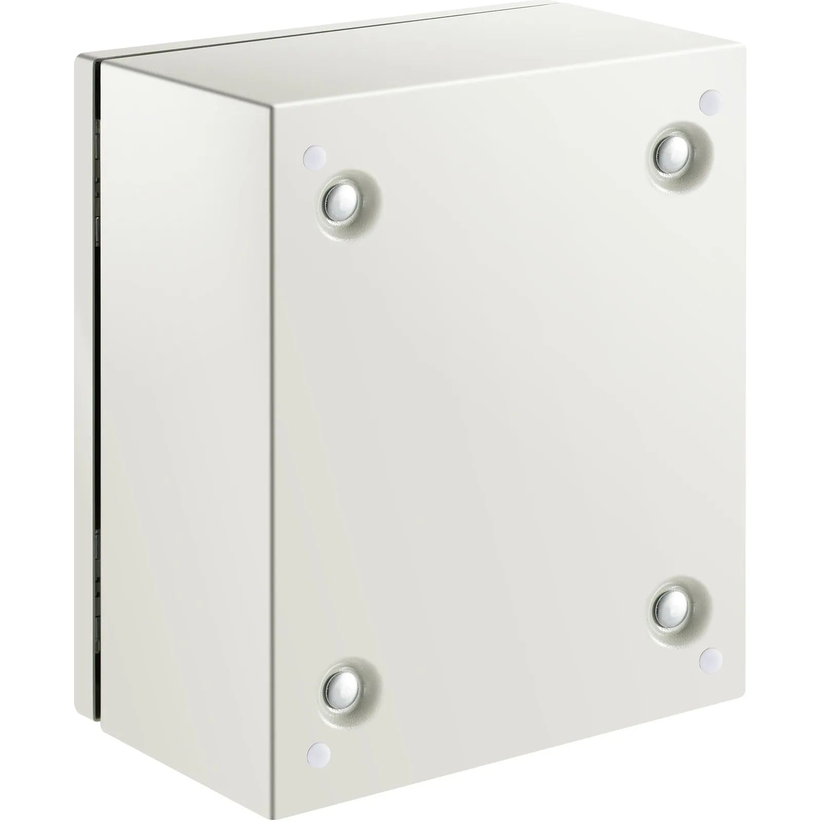 VEVOR Steel Electrical Box 12'' x 10'' x 6'' Electrical Enclosure Box, Carbon Steel Hinged Junction Box, IP65 Weatherproof Metal Box Wall-Mounted Electronic Equipment Enclosure Box with Mounting Plate