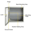 VEVOR Steel Electrical Box 16 x 16 x 8