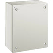 VEVOR Steel Electrical Box 20'' x 16'' x 8'' Electrical Enclosure Box, Carbon Steel Hinged Junction Box, IP65 Weatherproof Metal Box Wall-Mounted Electronic Equipment Enclosure Box with Mounting Plate
