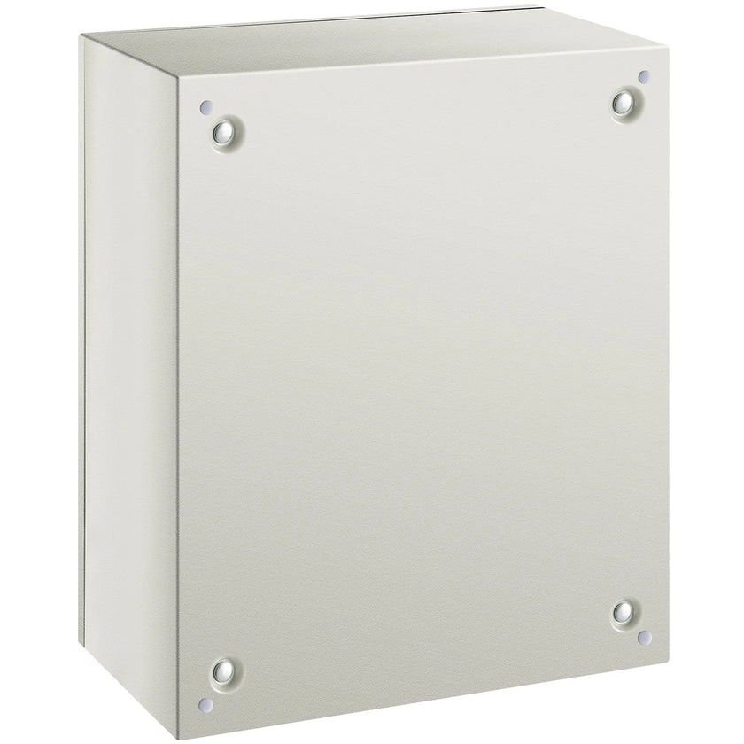 VEVOR Steel Electrical Box 20'' x 16'' x 8'' Electrical Enclosure Box, Carbon Steel Hinged Junction Box, IP65 Weatherproof Metal Box Wall-Mounted Electronic Equipment Enclosure Box with Mounting Plate