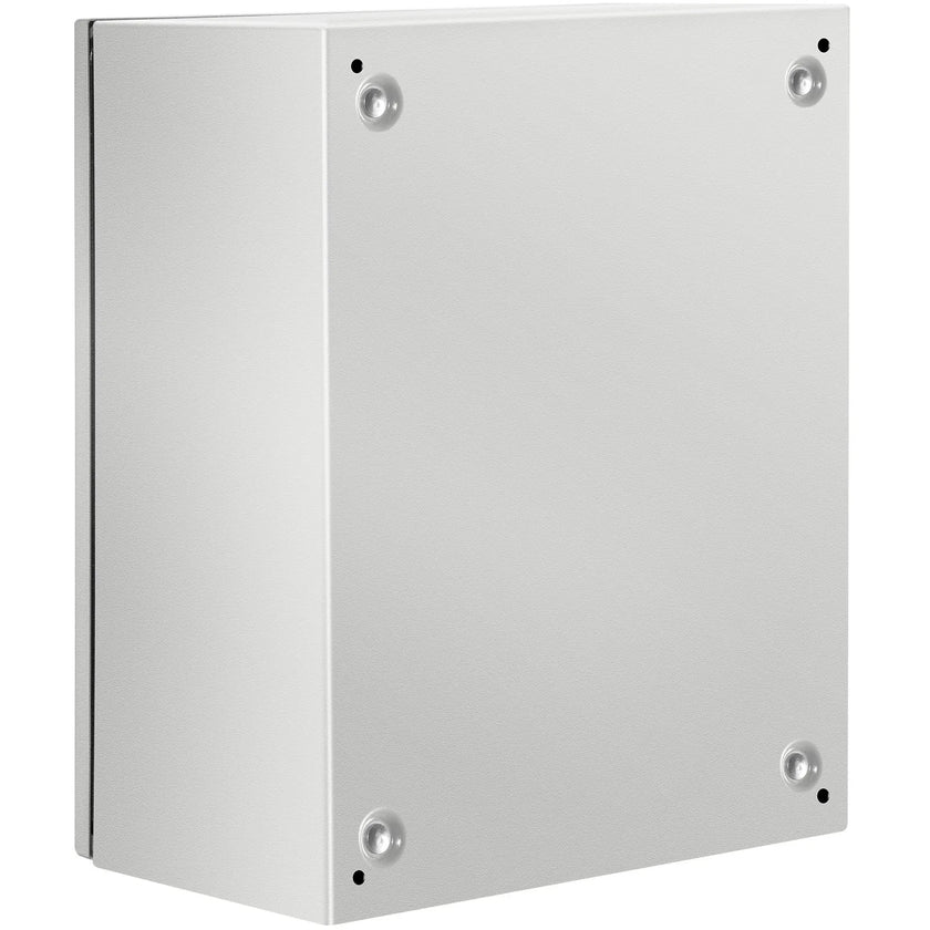 VEVOR Steel Electrical Box 20'' x 16'' x 10'' Electrical Enclosure Box, Carbon Steel Hinged Junction Box IP65 Weatherproof Metal Box Wall-Mounted Electronic Equipment Enclosure Box with Mounting Plate