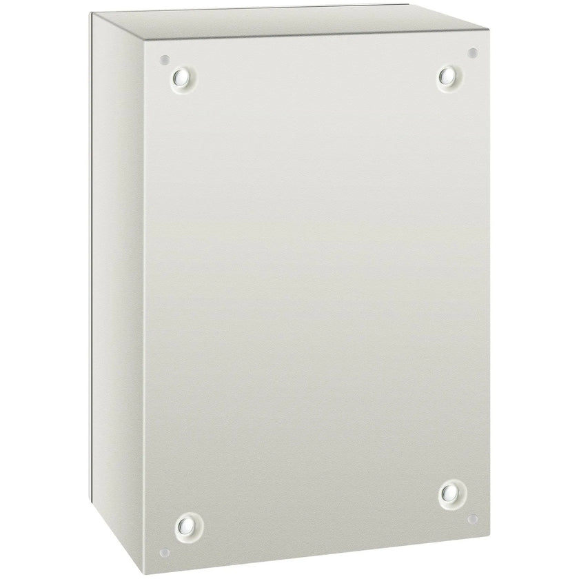 VEVOR Steel Electrical Box 24'' x 16'' x 10'' Electrical Enclosure Box, Carbon Steel Hinged Junction Box, IP65 Weatherproof Metal Box Wall-Mounted Electronic Equipment Enclosure Box with Mounting Plat