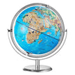 VEVOR Educational Globe for Kids, 10 in/254 mm, Interactive AR World Globe with AR Golden Globe APP LED Night Lighting 720° Rotation, STEM Toy Gifts for Kids Compatible with Android or iOS Devices