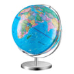 VEVOR Illuminated World Globe with Stand, 13 in/330.2 mm, Educational Earth Globe with Stable Heavy Metal Base and LED Constellation Night Light HD Printed Map, Spinning for Kids Classroom Learning