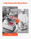VEVOR Meat Slicer 550W 12 inch Electric Deli Food Slicer for Meat Bread Cheese