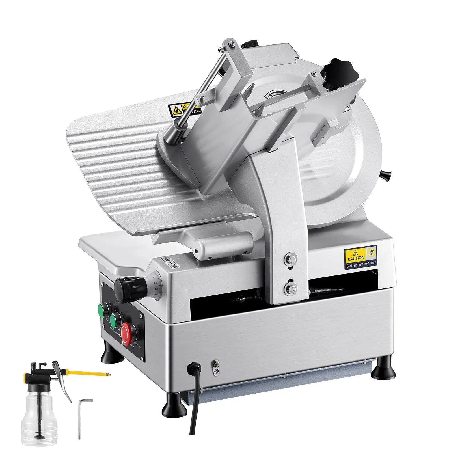 VEVOR Meat Slicer 550W 12 inch Electric Deli Food Slicer for Meat Bread Cheese