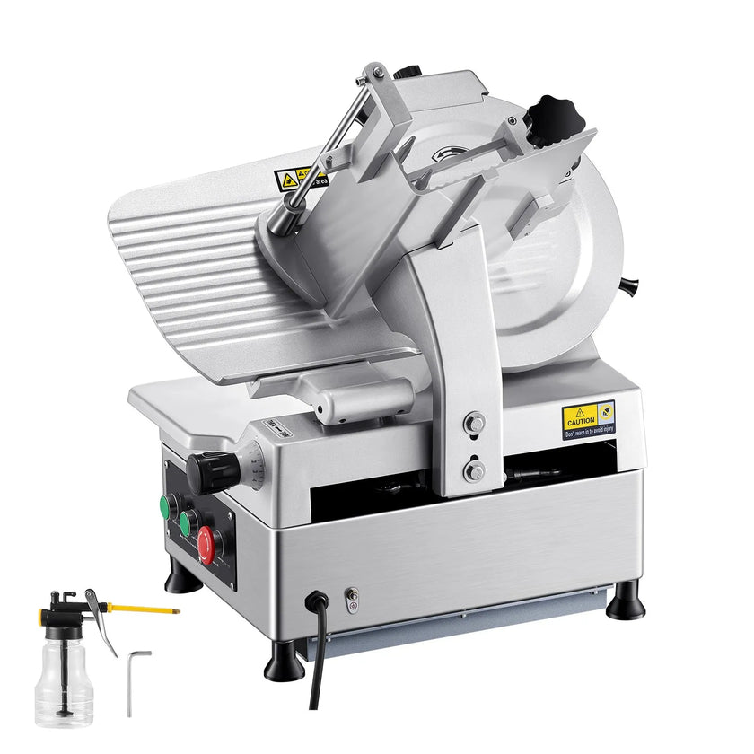 VEVOR Meat Slicer 550W 12 inch Electric Deli Food Slicer for Meat Bread Cheese