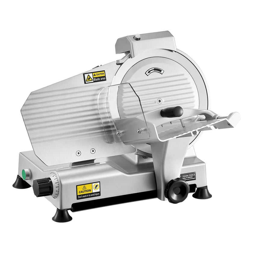 VEVOR Meat Slicer 180W 10 inch Electric Deli Food Slicer for Meat Bread Cheese