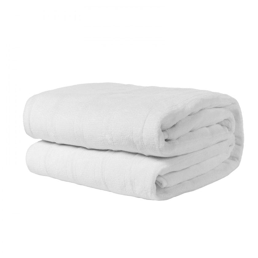 VEVOR Heated Mattress Pad 39x75 in Electric Warmer Coral Fleece with Auto Off