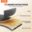 VEVOR Heated Blanket Electric Throw, 100