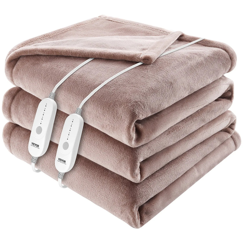 VEVOR Heated Blanket Electric Throw, 100