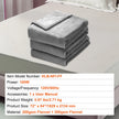 VEVOR Heated Blanket Electric Throw, 72