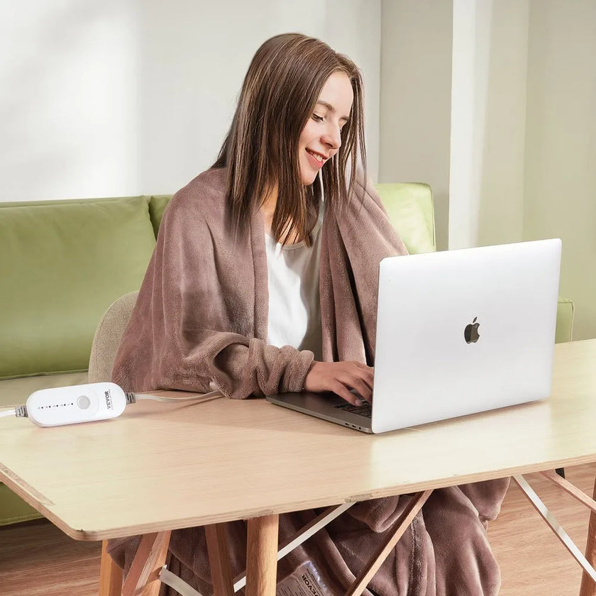 VEVOR Heated Blanket Electric Throw, 84