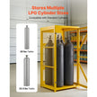 Vertical Cylinder Storage Cabinet – 9 Cylinder Propane & Gas Storage Cage