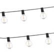 100FT Solar LED Outdoor String Patio Lights Waterproof with Remote Control