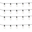100FT Solar LED Outdoor String Patio Lights Waterproof with Remote Control