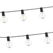 VEVOR 100FT LED Outdoor String Patio Lights Waterproof G40 Shatterproof Bulbs