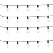 VEVOR 100FT LED Outdoor String Patio Lights Waterproof G40 Shatterproof Bulbs