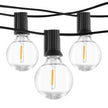 VEVOR 100FT LED Outdoor String Patio Lights Waterproof G40 Shatterproof Bulbs