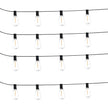 VEVOR 200FT LED Outdoor String Patio Lights Waterproof ST38 Shatterproof Bulbs