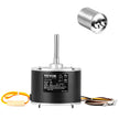 VEVOR Condenser Fan Motor OGD1016, 1/6 HP 208-230V Condenser Fan Motor 1075RPM, OEM Standard Upgraded Replacement Condenser Motor Reversible Rotating, Explosion-proof CBB65 5?F/370V Capacitor