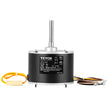 VEVOR Condenser Fan Motor OGD1016, 1/6 HP 208-230V Condenser Fan Motor 1075RPM, OEM Standard Upgraded Replacement Condenser Motor Reversible Rotating, Explosion-proof CBB65 5?F/370V Capacitor