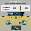 VEVOR Outdoor Movie Screen w/ Stand Portable Movie Screen 135