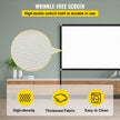 VEVOR Outdoor Movie Screen w/ Stand Portable Movie Screen 135