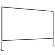 VEVOR Outdoor Movie Screen w/ Stand Portable Movie Screen 135