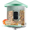 VEVOR Smart Bird Feeder with Camera AI Identify 10000+ Bird Specie Solar-Powered