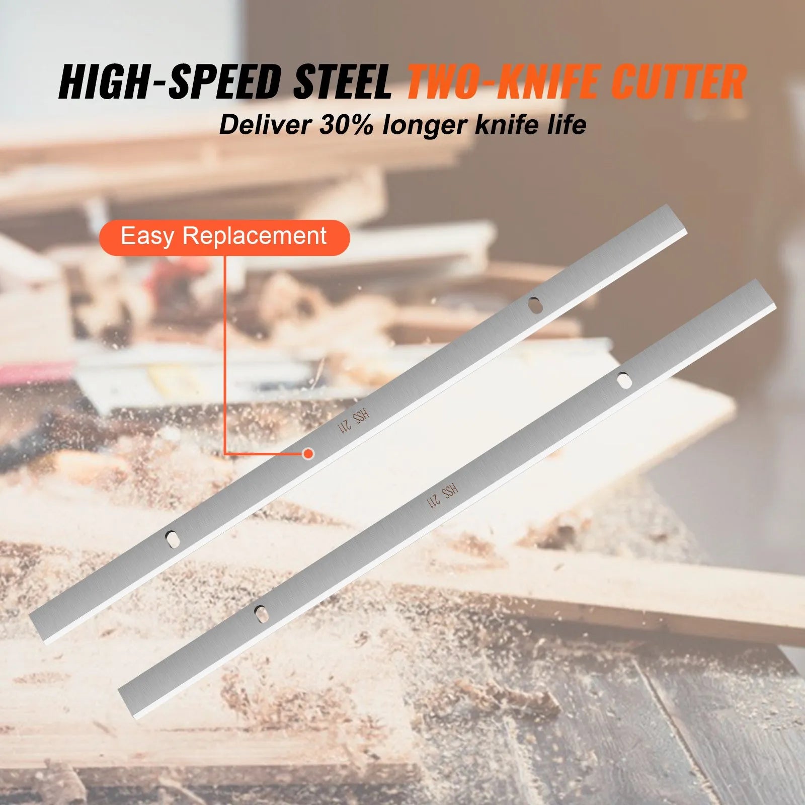 VEVOR Thickness Planer, Single Speed, 13