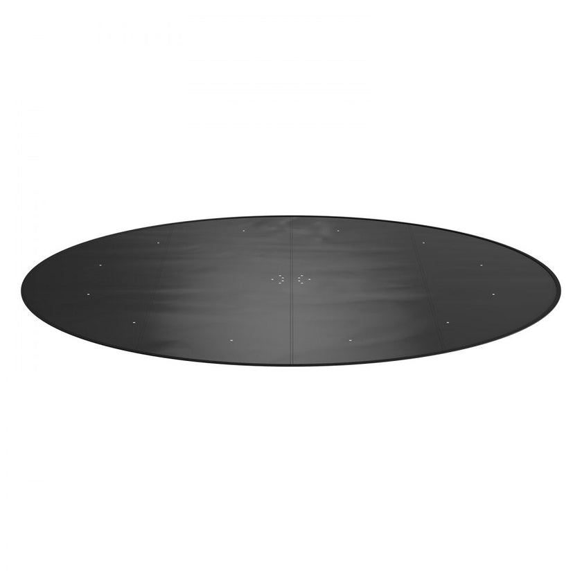 VEVOR 15 Ft Round Pool Cover, Solar Covers for Above Ground Pools, Safety Pool Cover with Drawstring Design, PVC Summer Pool Cover, Waterproof and Dustproof, Black
