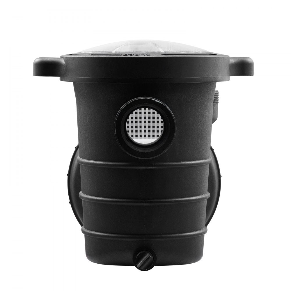 VEVOR Swimming Pool Pump, 1.5 HP 115 V, 1100 W Single Speed Pump for In/Above Ground Pool w/ Strainer Basket, 5280 GPH Max. Flow, Certification of ETL for Security