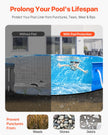 VEVOR 18ft Round Pool Liner Pad for Above Ground Pools Heavy Duty Pool Mat