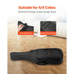 VEVOR Portable Composite Carbon Fiber 4/4 Full Size Cello Case Carrying Bag