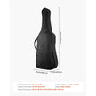 VEVOR Portable Composite Carbon Fiber 4/4 Full Size Cello Case Carrying Bag