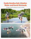 VEVOR Spinning Wing Motion Duck Decoys Outdoor Realistic Teal Decoys for Hunting