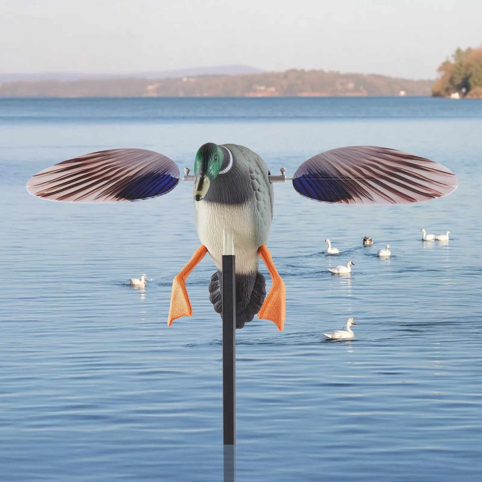 VEVOR Spinning Wing Motion Duck Decoys Outdoor Realistic Teal Decoys for Hunting