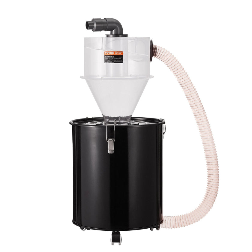 VEVOR Cyclone Dust Separator w/ Tank Vacuum Cleaner Separator 4