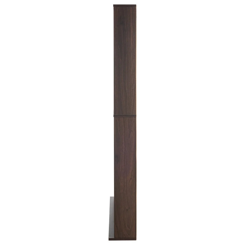 VEVOR Media Storage Cabinet 9 Layers Adjustable DVD Shelves 756 CDs Espresso