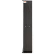 VEVOR Media Storage Cabinet 5 Layers Adjustable DVD Shelves 240 CDs Espresso