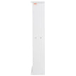 VEVOR Media Storage Cabinet 5 Layers Adjustable DVD Shelves Holds 240 CDs White