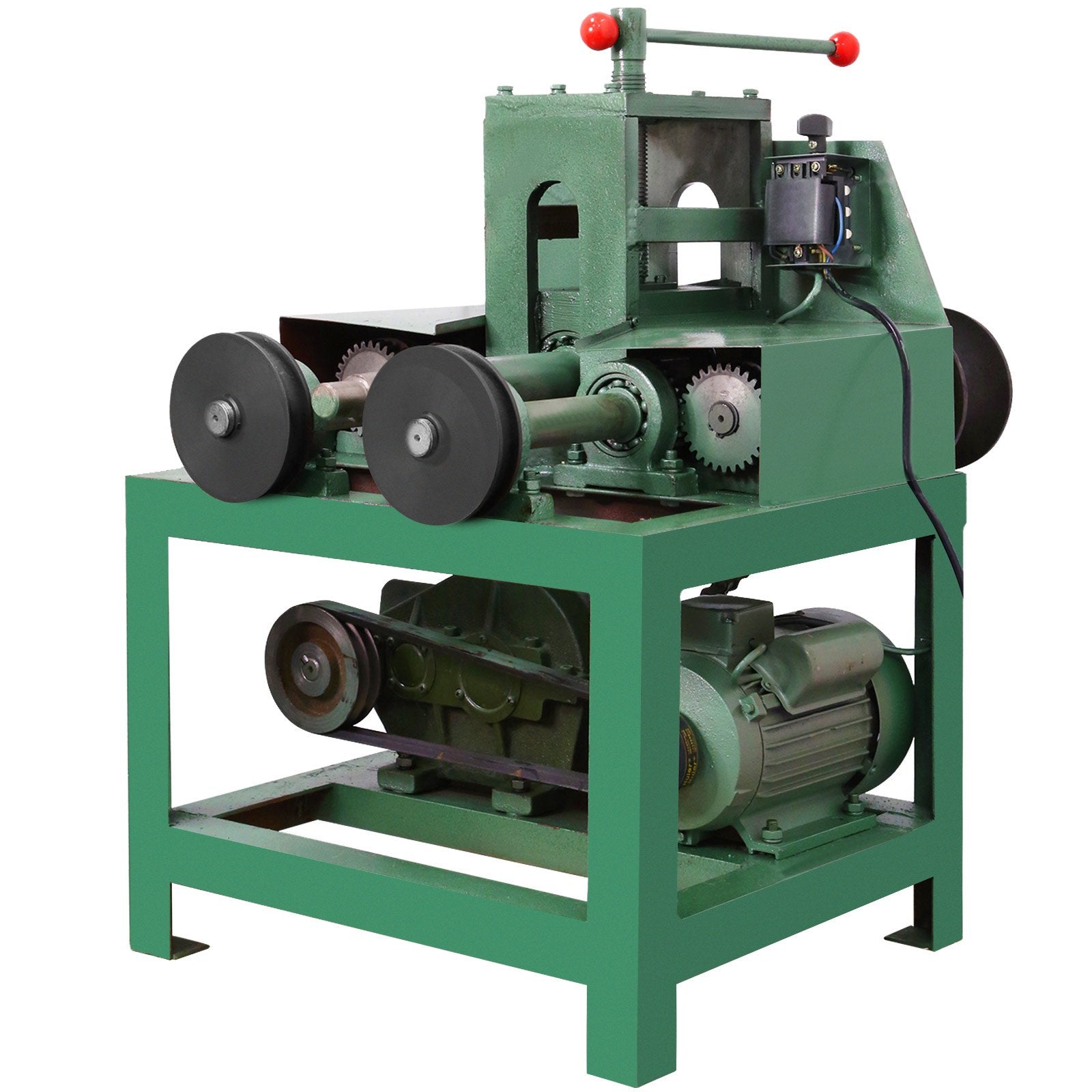 Electric Pipe Tube Bender with 9 round and 8 square die set (5/8