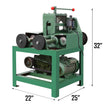 Electric Pipe Tube Bender with 9 round and 8 square die set (5/8