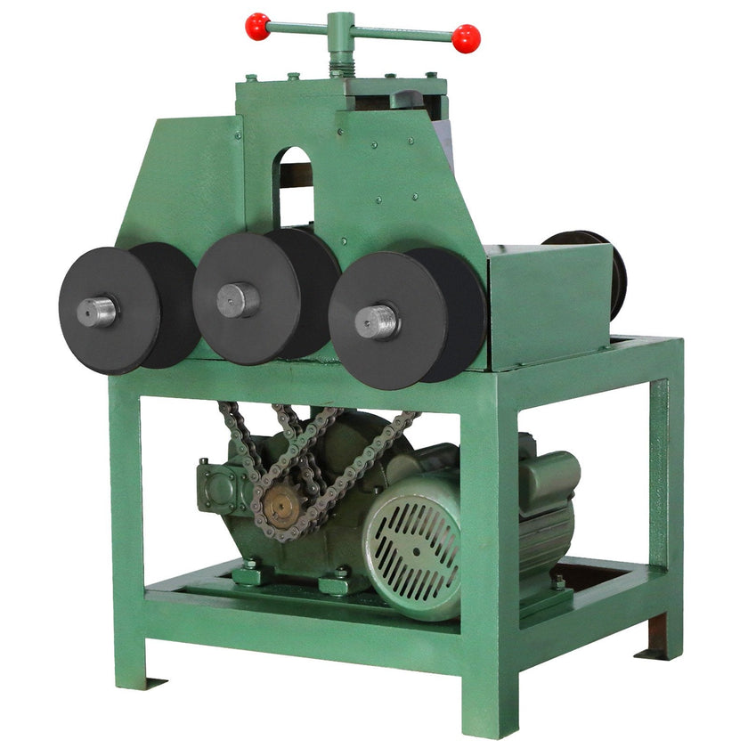 Electric Pipe Tube Bender with 9 round and 8 square die set (5/8
